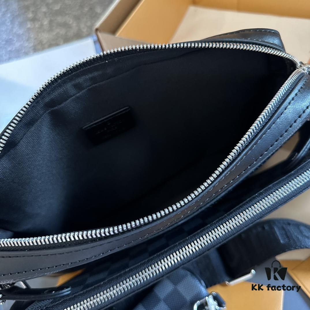 692f14b44ecd253cf1079333 LV Louis Vuitton Men's Crossbody Bag Three-in-One Foldable Gift Box + Official Airplane Box