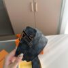 LV Belt Men's Leather Belt D-29 Full Packaging with Tote Bag