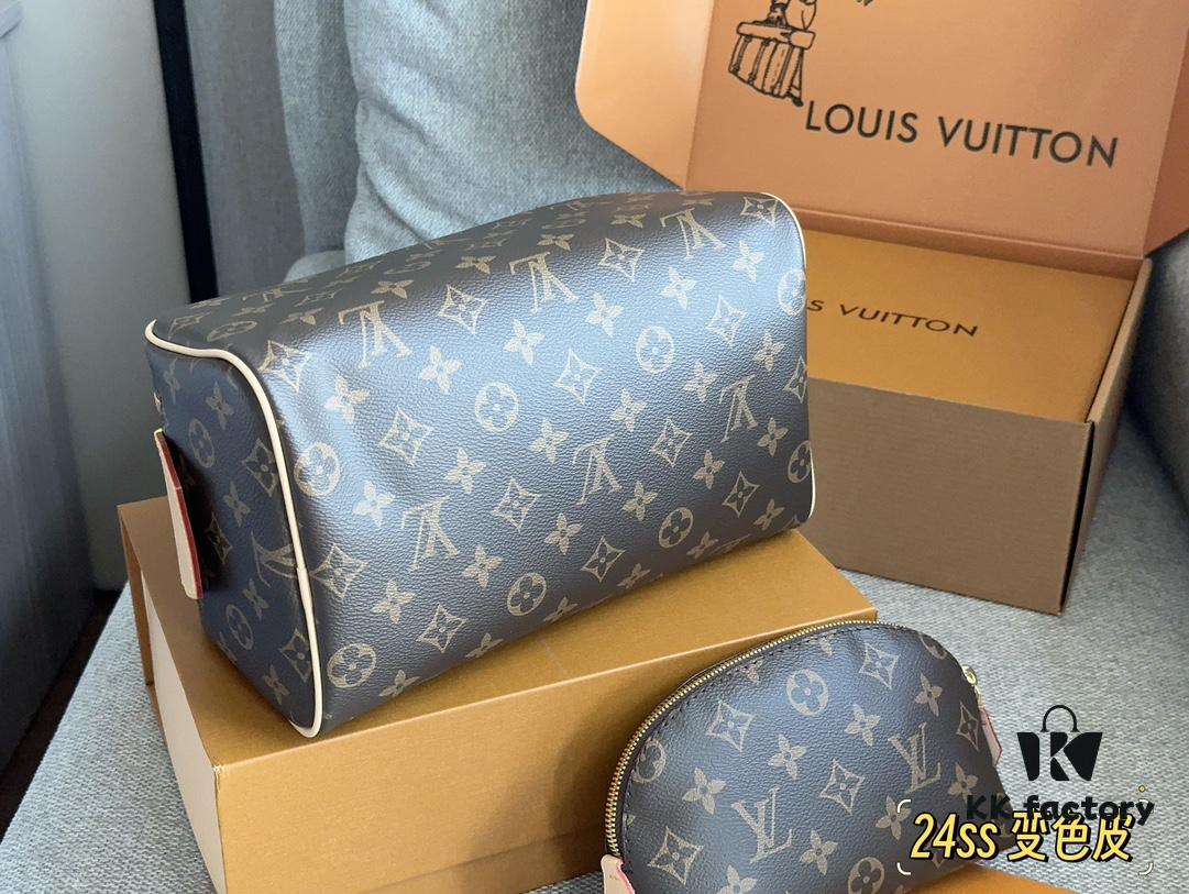 692f14cd4ecd253cf107935c L Brand Makeup Bag, 26*16cm, Double Zipper Toiletry Pouch, Ideal for Travel, Unisex Design