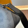 692f14e64ecd253cf107938d Embossed Cowhide Black Monogram LV Men's Trio Three-in-One Messenger Bag in Black Knight Style