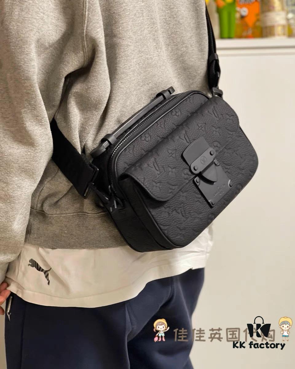 692f14e94ecd253cf1079393 Alessia Milan LV Louis Vuitton 2022 Men's S-LOCK Monogram Messenger Bag Shoulder Crossbody Bag