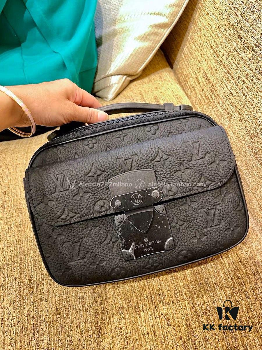 692f14ea4ecd253cf1079395 Alessia Milan LV Louis Vuitton 2022 Men's S-LOCK Monogram Messenger Bag Shoulder Crossbody Bag