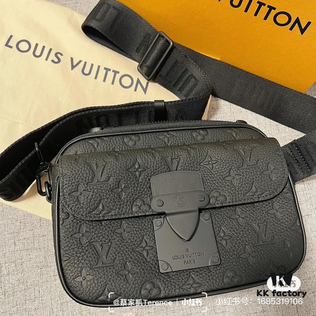 692f14ec4ecd253cf107939a Alessia Milan LV Louis Vuitton 2022 Men's S-LOCK Monogram Messenger Bag Shoulder Crossbody Bag