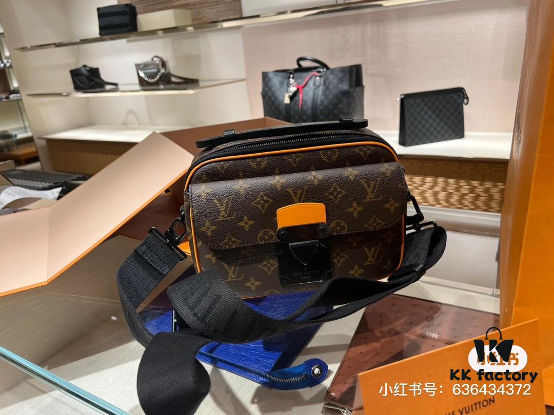 692f14ee4ecd253cf107939e Lvslock Men's Messenger Bag Unboxing Real Shot - Superb Quality, Classic and Versatile with Large Practical Capacity