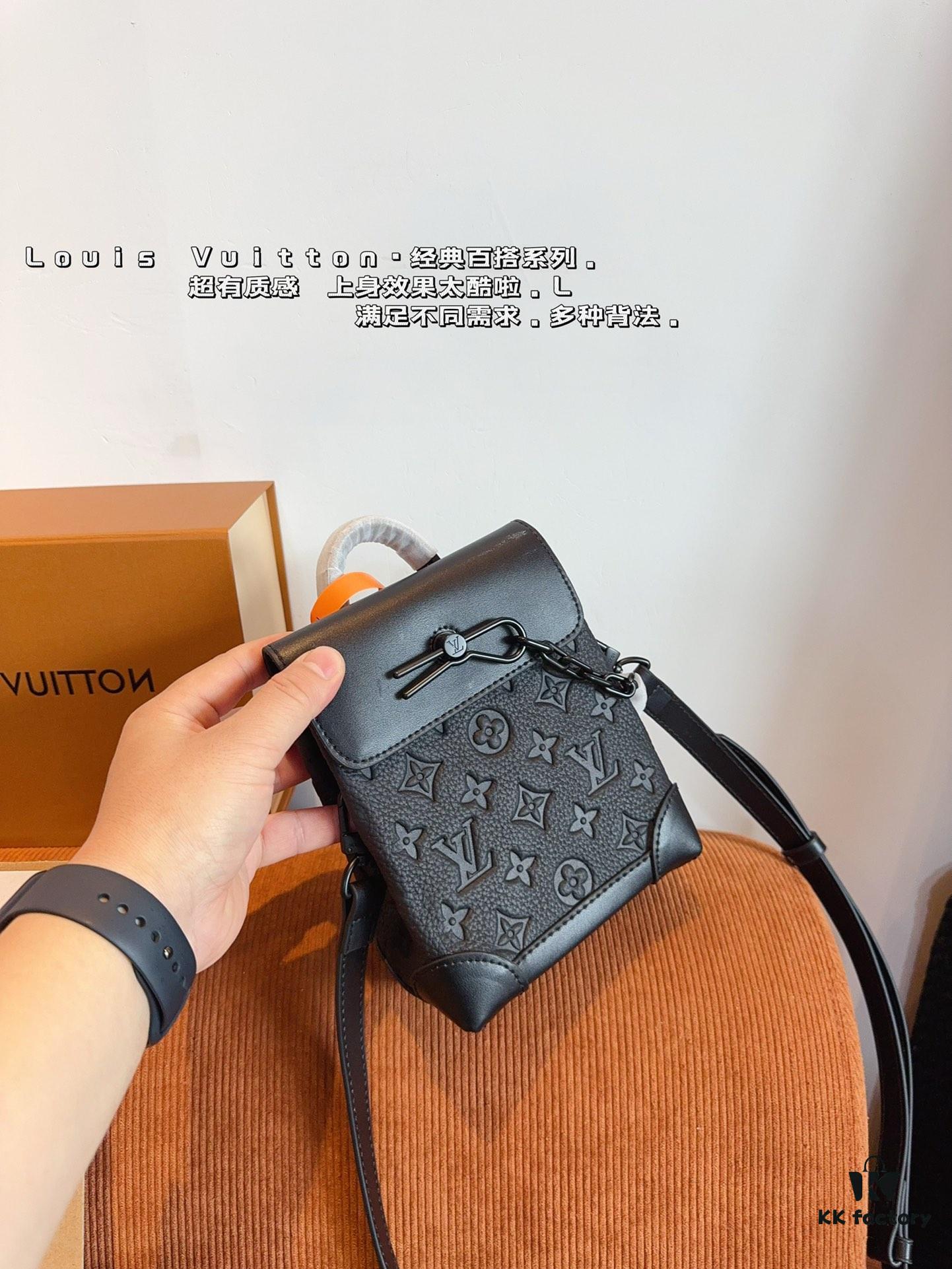 692f15094ecd253cf10793cc LV Steamer Men's Handheld Shoulder Bag Gift Box Included 🎁