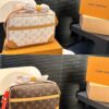 692f15264ecd253cf10793fc Vintage LV Men's Camera Bag with Foldable Box, Cool New Style Crossbody Bag for Men
