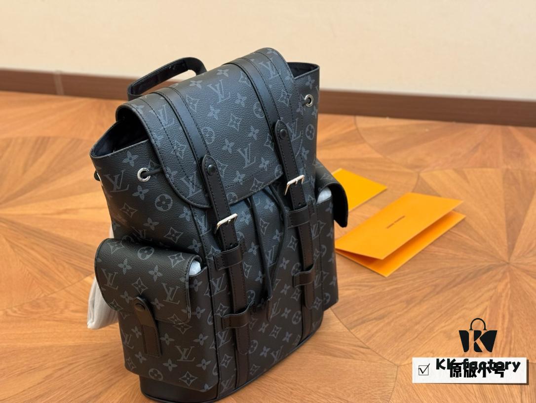 Original Small Size LV Men's Backpack
