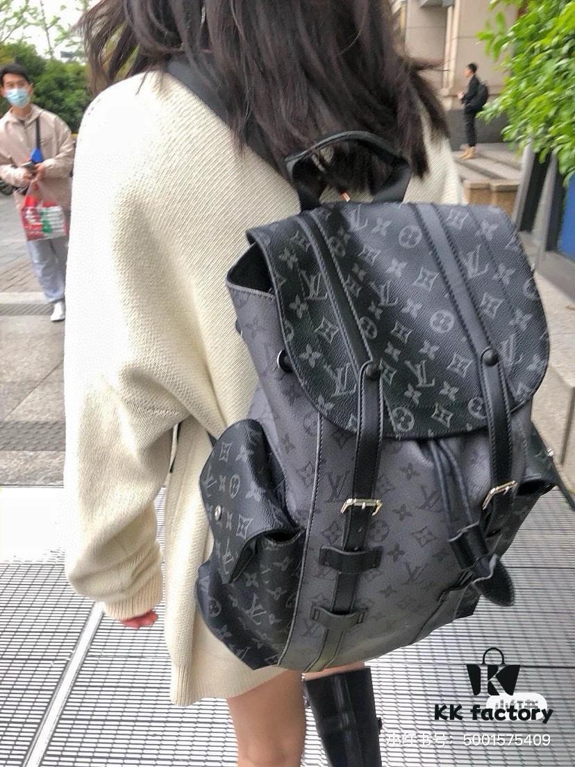 692f153d4ecd253cf107942a Practical LV Christopher Gray Warrior Backpack