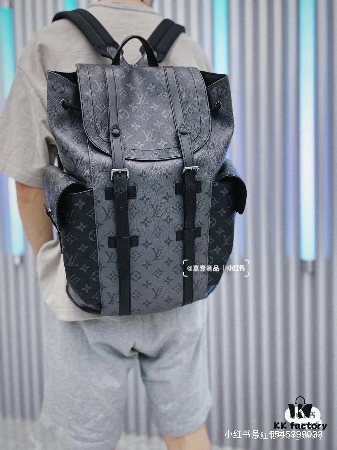 692f153e4ecd253cf107942b Practical LV Christopher Gray Warrior Backpack