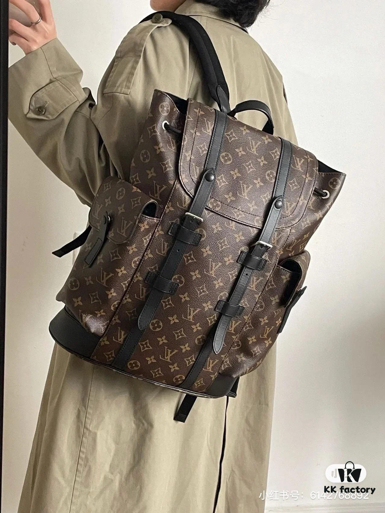 692f15414ecd253cf1079430 Practical LV Christopher Gray Samurai Backpack