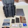 692f15424ecd253cf1079432 Practical LV Christopher Gray Samurai Backpack