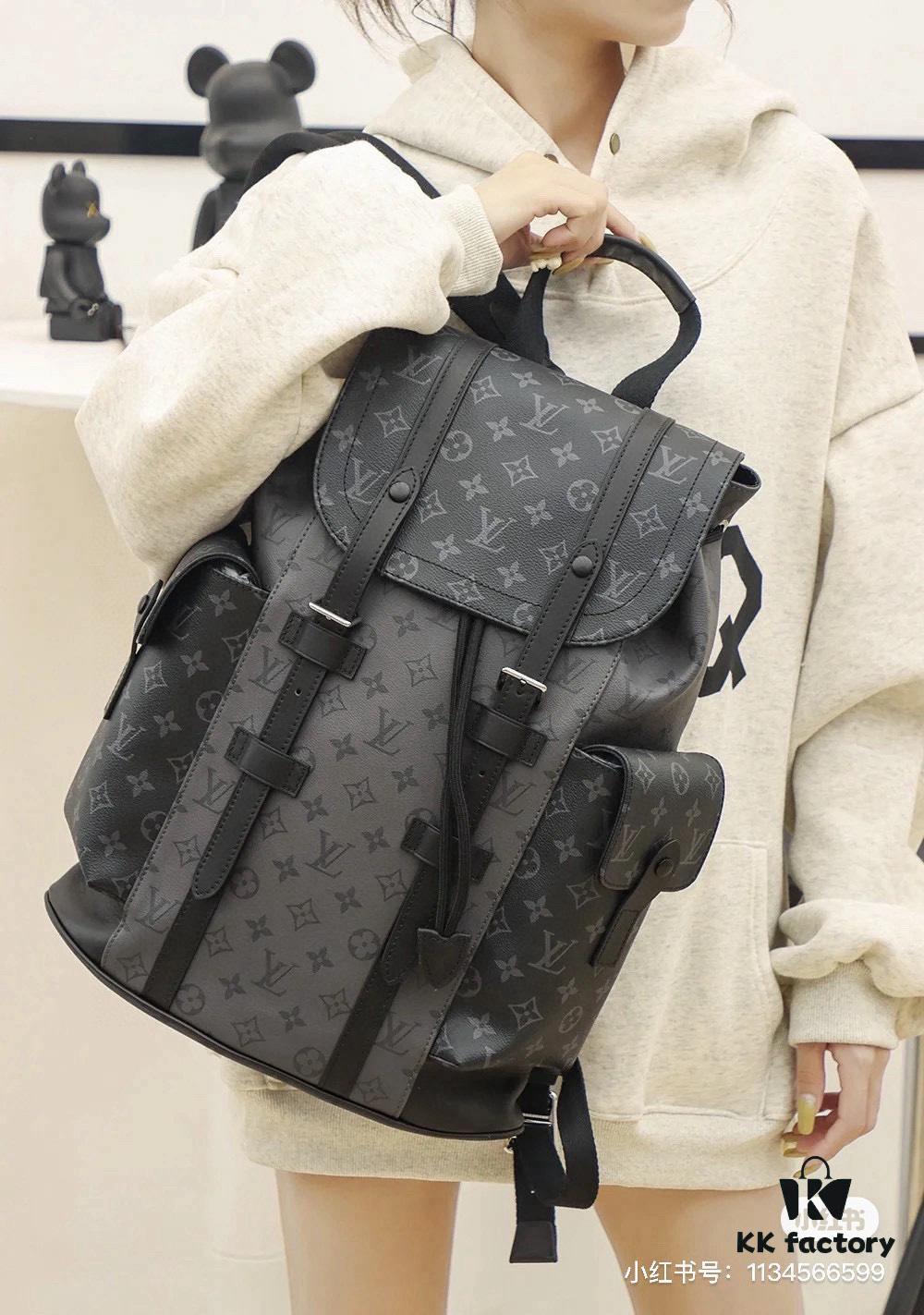 692f15434ecd253cf1079434 Practical LV Christopher Gray Samurai Backpack