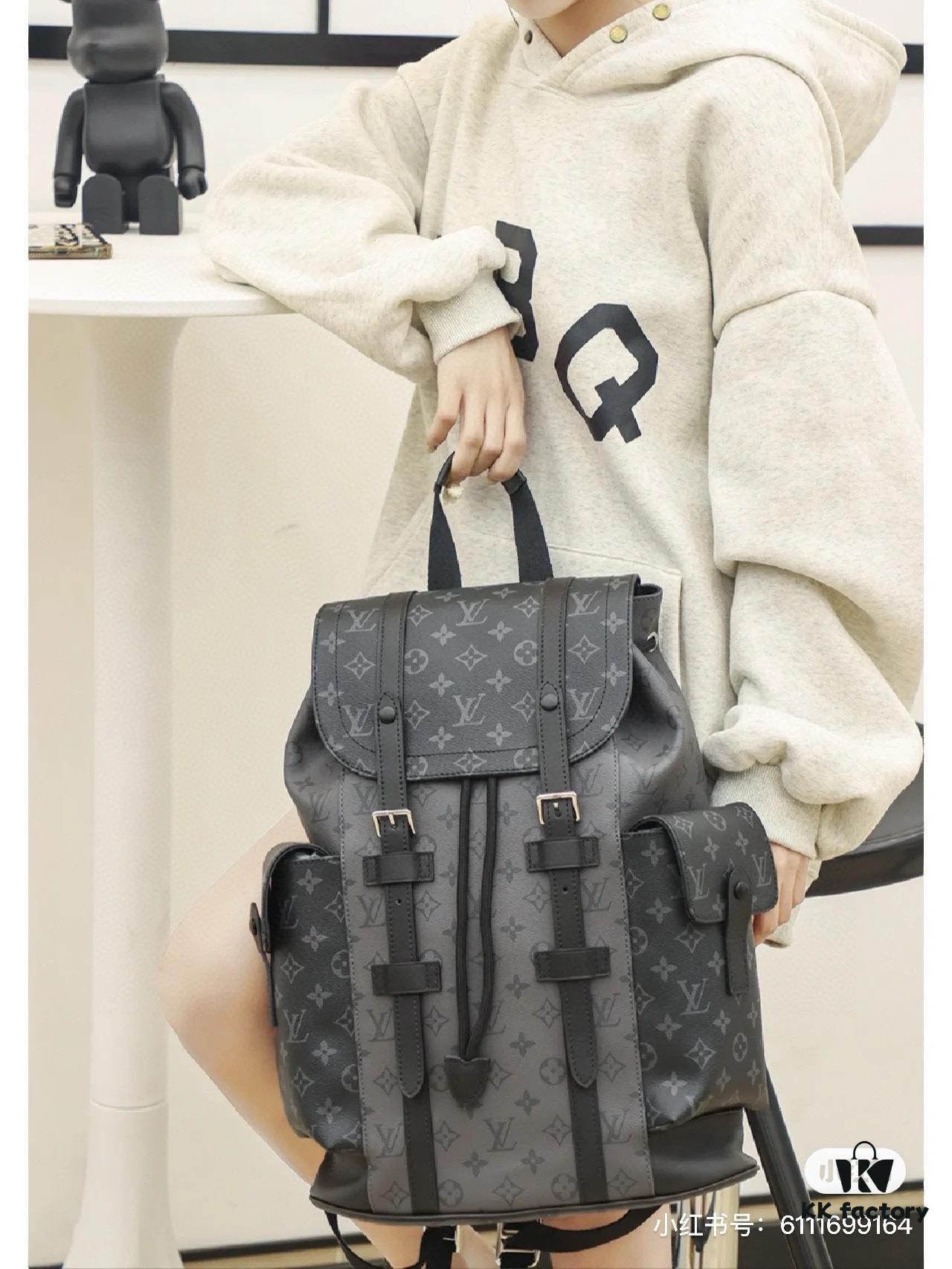 692f15434ecd253cf1079437 Practical LV Christopher Gray Samurai Backpack