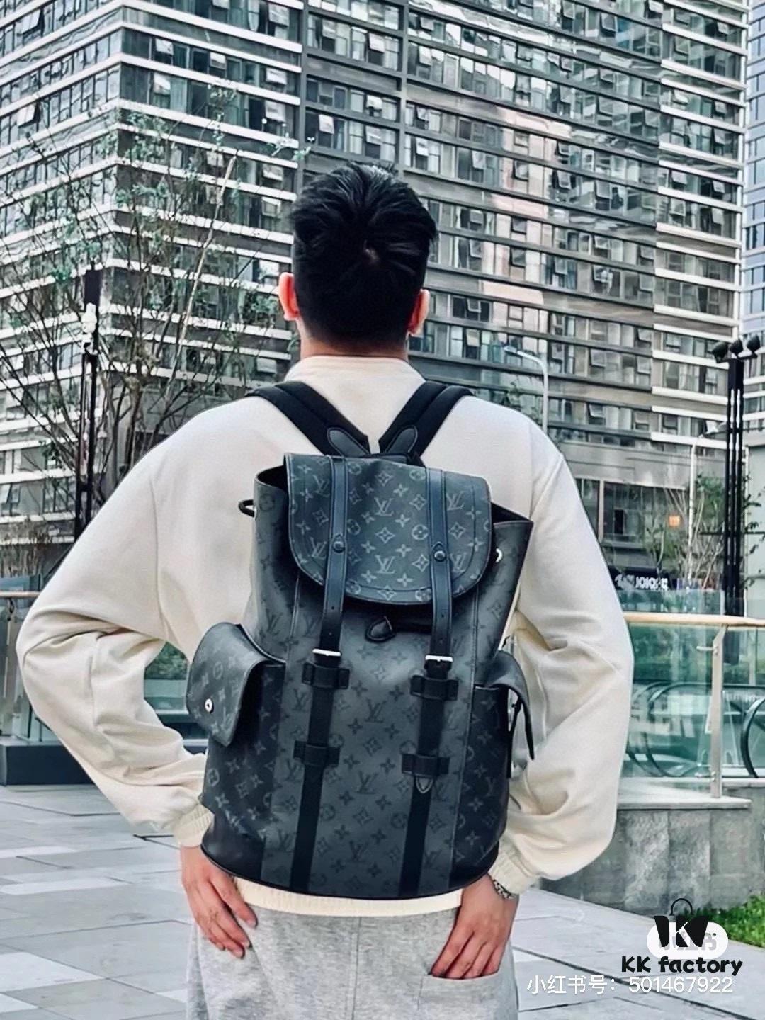 692f15454ecd253cf107943a Practical LV Christopher Gray Warrior Backpack
