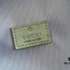 692f154c4ecd253cf1079449 Gucci Men's Backpack with Coiled Snake Embroidery in Beige and Brown Original GG Canvas, Blue Contrast Trim