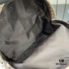 692f15534ecd253cf107945a Gucci Logo Large Backpack in Beige and Ebony GG Canvas with Original Green Gift Bag