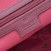 Large GG Tote Bag in Rosso Ancora Canvas with Original Green Gift Set