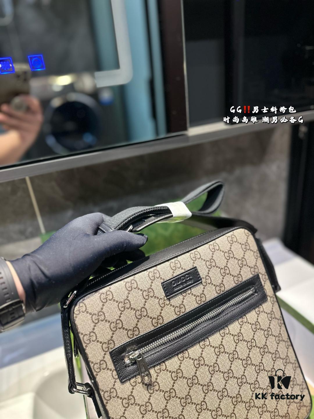 692f15704ecd253cf1079497 Gucci Men's Messenger Crossbody Bag (Gift Box Packaging)