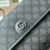 692f15714ecd253cf107949c Gucci Ophidia GG Small Waist Bag in Gray and Black GG Supreme Canvas