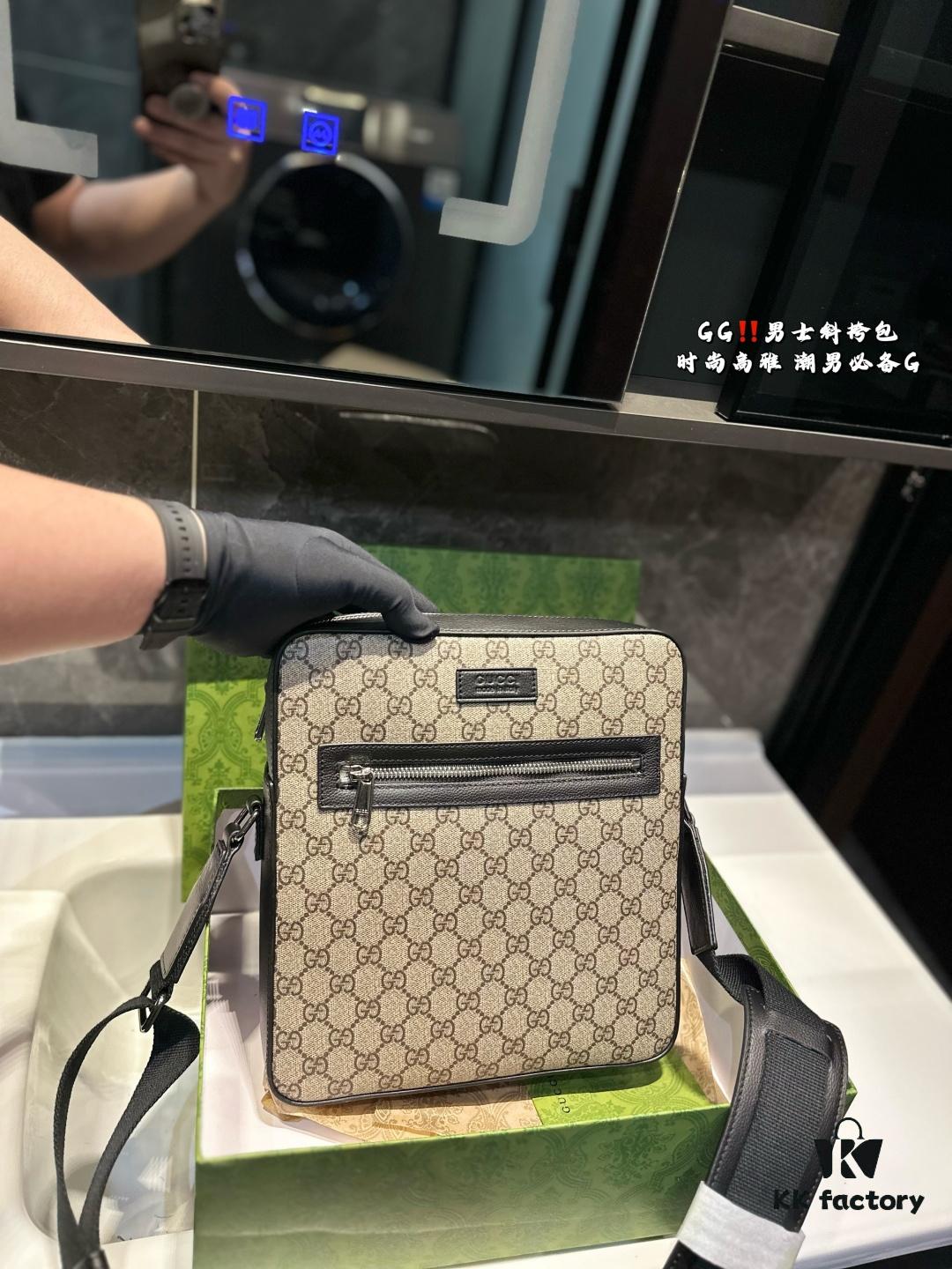 692f15744ecd253cf10794a1 Gucci Men's Messenger Crossbody Bag (Gift Box Packaging)