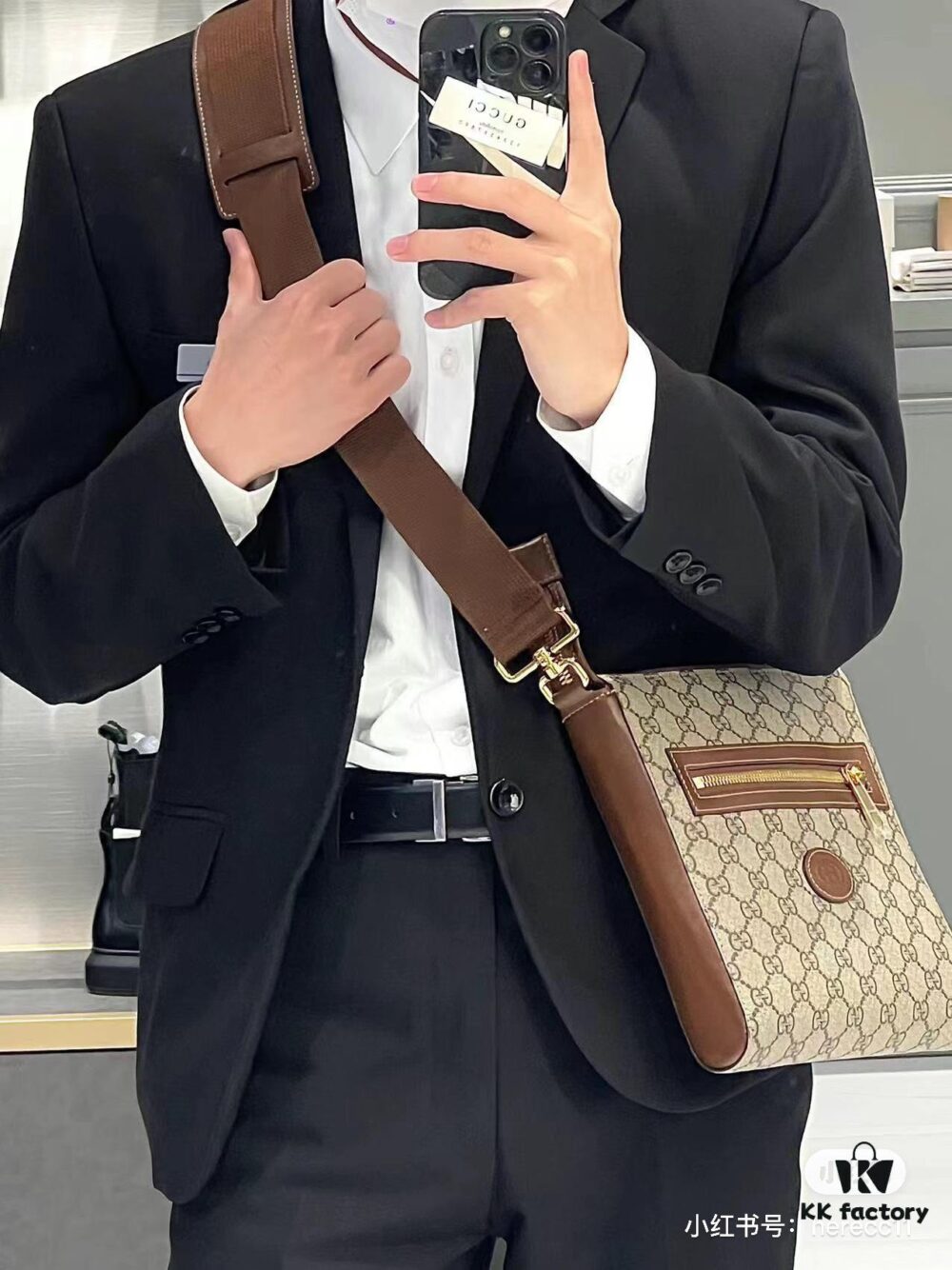 692f15924ecd253cf10794e6 G Brand New Men's Leather Vintage Messenger Bag