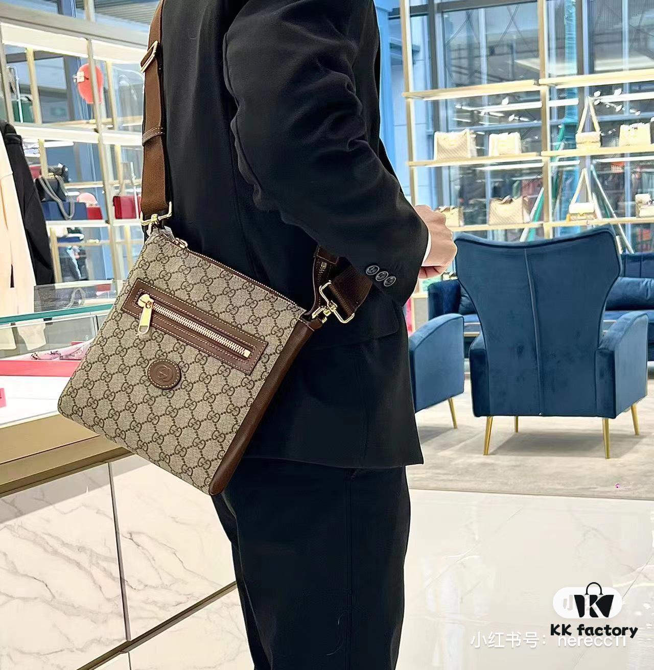 692f15934ecd253cf10794e9 G Brand New Men's Leather Vintage Messenger Bag