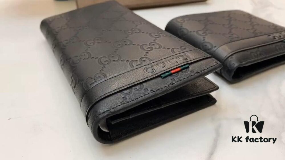 6687G Brand Counter Hot-Selling Men's Wallet, Suit Clip, Premium Cowhide Inside and Out, Original Quality, Perfect Interior, Superb