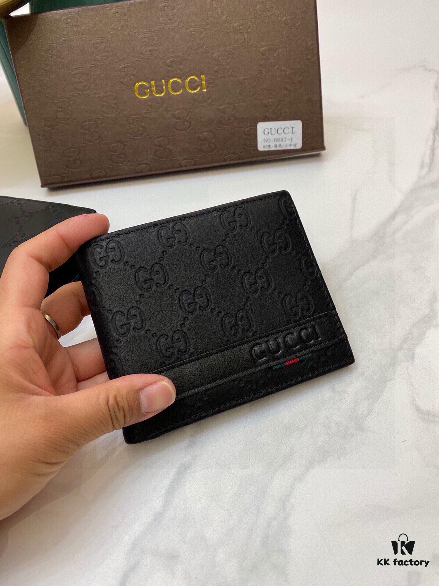 692f16475464a31cf521a53a 6687G Brand Men's Wallet for Suit Jacket, Top-Quality Cowhide, Original Quality, Perfect Interior, Popular Bestseller