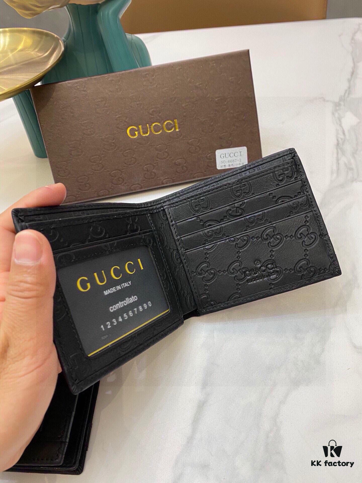 692f16515464a31cf521a550 6687G Brand Men's Wallet for Suit Jacket, Top-Quality Cowhide, Original Quality, Perfect Interior, Popular Bestseller