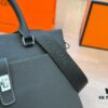 Hermès Men's Briefcase - Versatile Crossbody or Handheld Design with Spacious Interior