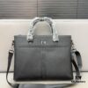 692f16815464a31cf521a5ae Hermès Men's Embossed Calfskin Briefcase - Casual Laptop Handbag with Exquisite Inlay Craftsmanship, Classic and Versatile Design