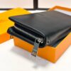 692f169c5464a31cf521a5e0 Hermès Black Leather Handheld Clutch Bag 21x10 Model 90095
