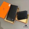692f169e5464a31cf521a5e5 Hermès-style Men's Genuine Leather Bifold Wallet - Short and Long Version, Black Color, Premium Imported Cowhide