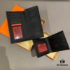692f16a95464a31cf521a5fc Hermes-style Men's Short and Long Bifold Wallet in Black - Soft Imported Cowhide Leather