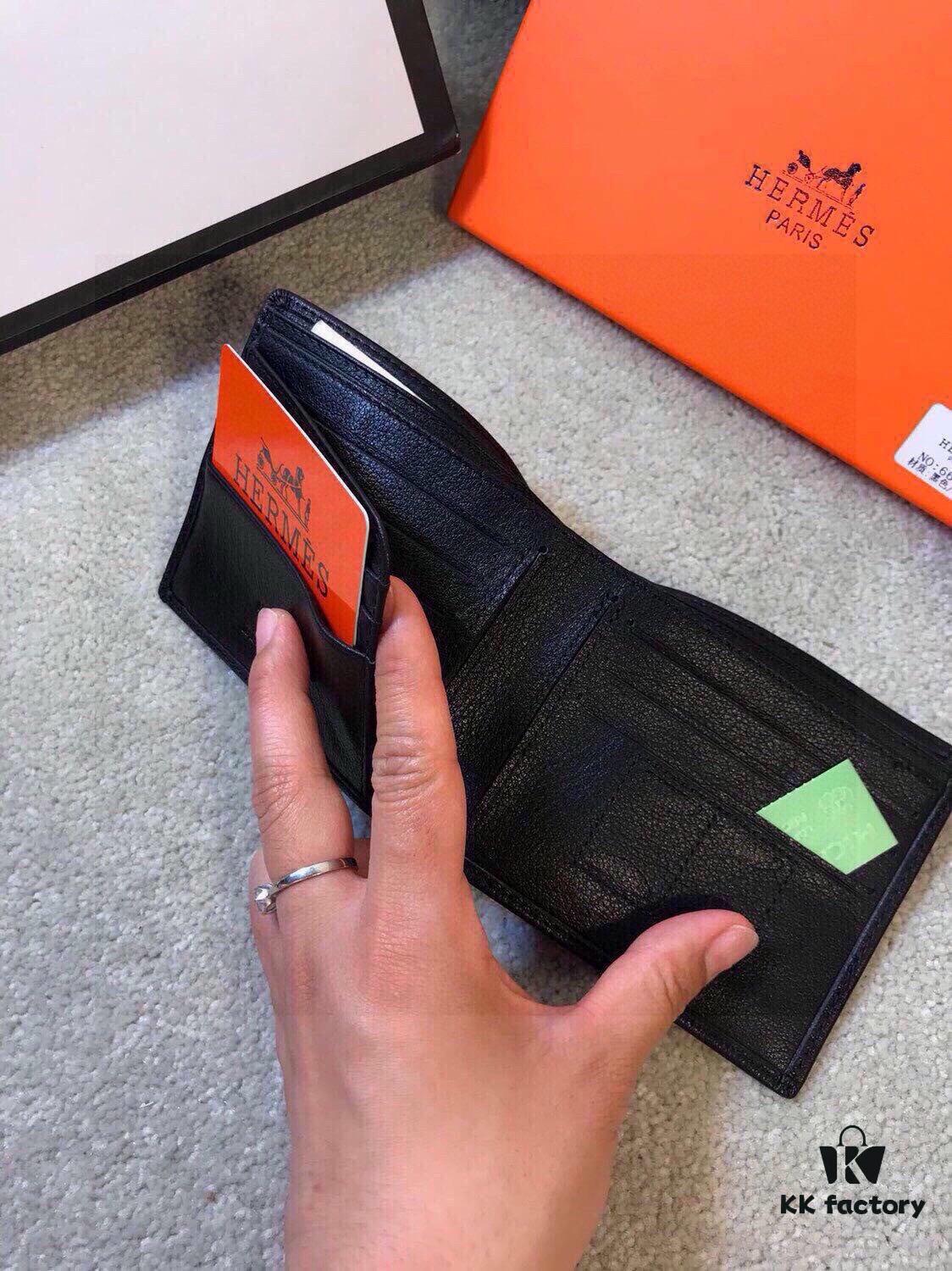 692f16c05464a31cf521a62d 6668 Hermès Men's Wallet and Suit Clip, Counter Bestseller, Top-Quality Cowhide Inside and Out, Original Quality, Excellent Craftsmanship, Long and Short Styles