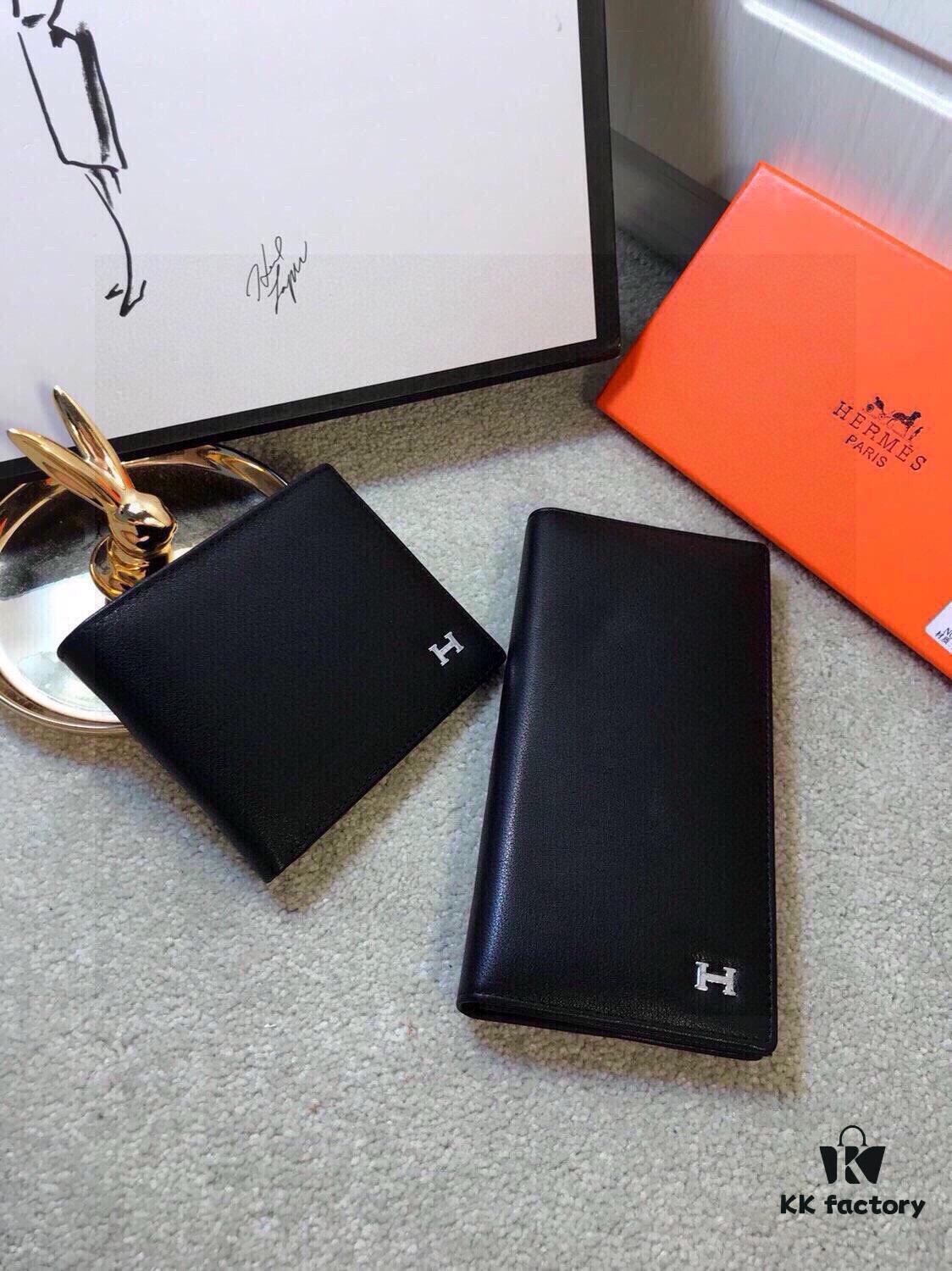 692f16c75464a31cf521a639 6668 Hermès Men's Wallet and Suit Clip, Counter Bestseller, Top-Quality Cowhide Inside and Out, Original Quality, Excellent Craftsmanship, Long and Short Styles