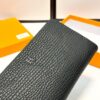 692f16d75464a31cf521a654 Hermès New Arrival Men's Small Clutch Wallet, Black, 20x10, Top-Grade Calfskin Leather