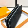 692f16d85464a31cf521a655 Hermès New Arrival Men's Small Clutch Wallet, Black, 20x10, Top-Grade Calfskin Leather