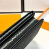 692f16da5464a31cf521a658 Hermès New Arrival Men's Small Clutch Wallet, Black, 20x10, Top-Grade Calfskin Leather