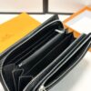 692f16e75464a31cf521a669 Hermès Black Leather Clutch - 21x10, Model 90095