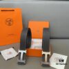 692f16f45464a31cf521a67c Hermès Men's Classic Leather Belt in Cowhide - Two Colors Available with High-Quality Alloy Buckle
