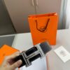692f17265464a31cf521a6dc Hermes Men's Leather Belt D-29 with Full Packaging and Tote Bag