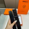 Hermes Men's Leather Belt D-29 with Full Packaging and Tote Bag
