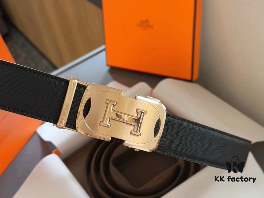692f173e5464a31cf521a713 Premium Hermès Full-Grain Leather Men's Slip Belt
