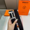 Hermes Men's Leather Belt D-29 with Full Packaging and Tote Bag