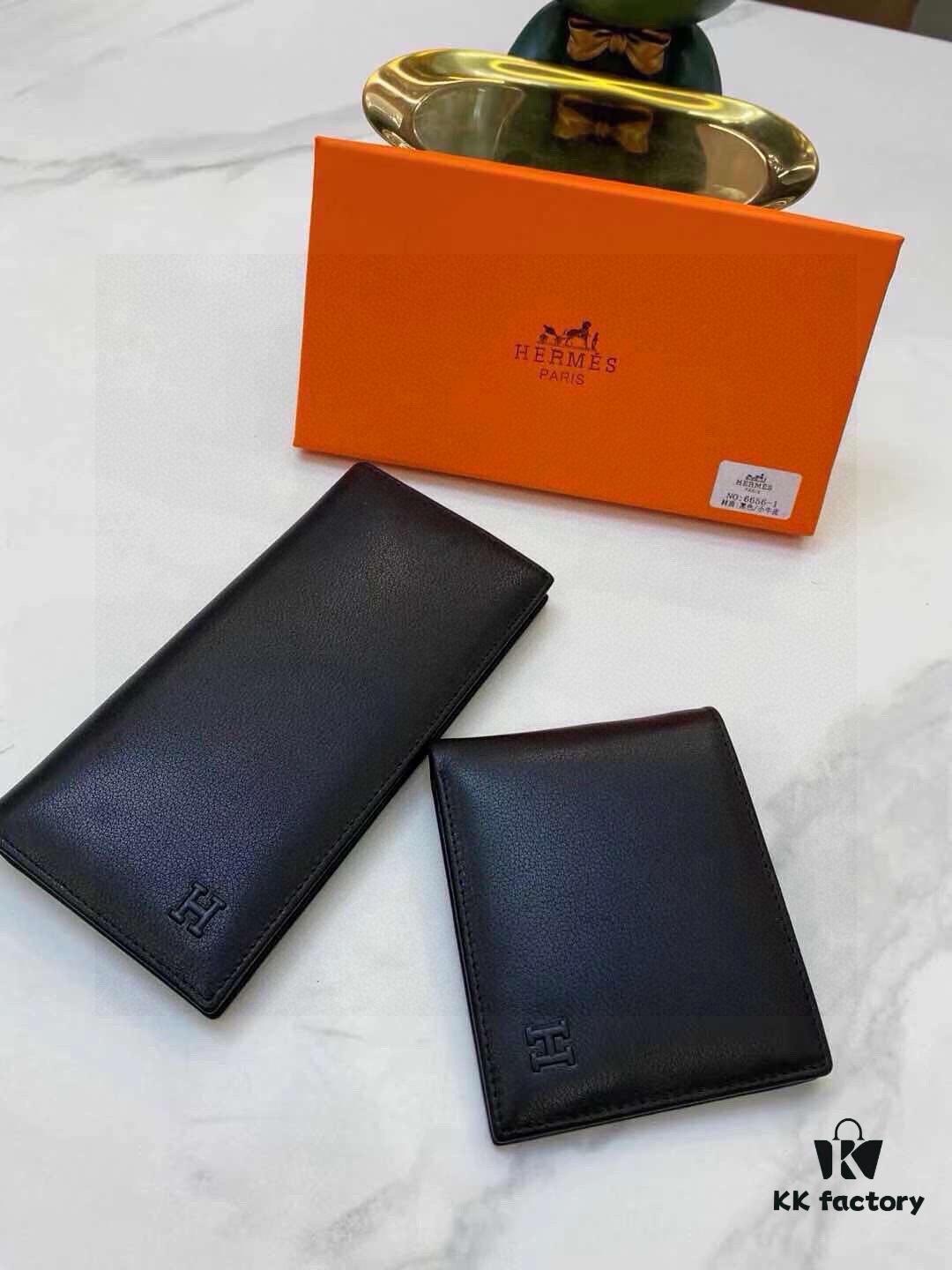 692f17565464a31cf521a750 Hermes 6656 Men's Wallet and Suit Clip, Counter Bestseller, Premium Cowhide Inside and Out, Original Quality, Excellent Craftsmanship, Long and Short Styles