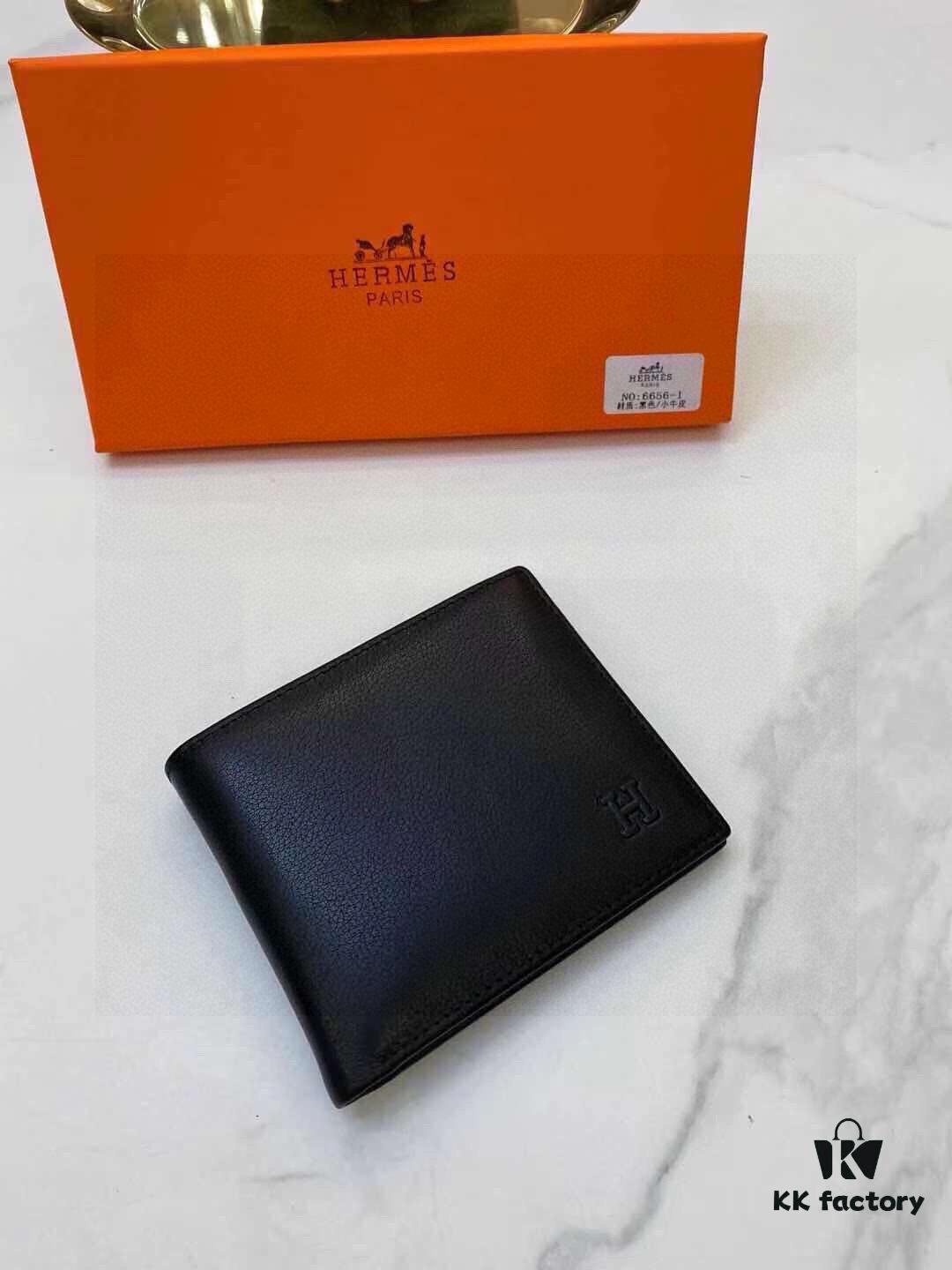 692f17585464a31cf521a755 Hermes 6656 Men's Wallet and Suit Clip, Counter Bestseller, Premium Cowhide Inside and Out, Original Quality, Excellent Craftsmanship, Long and Short Styles