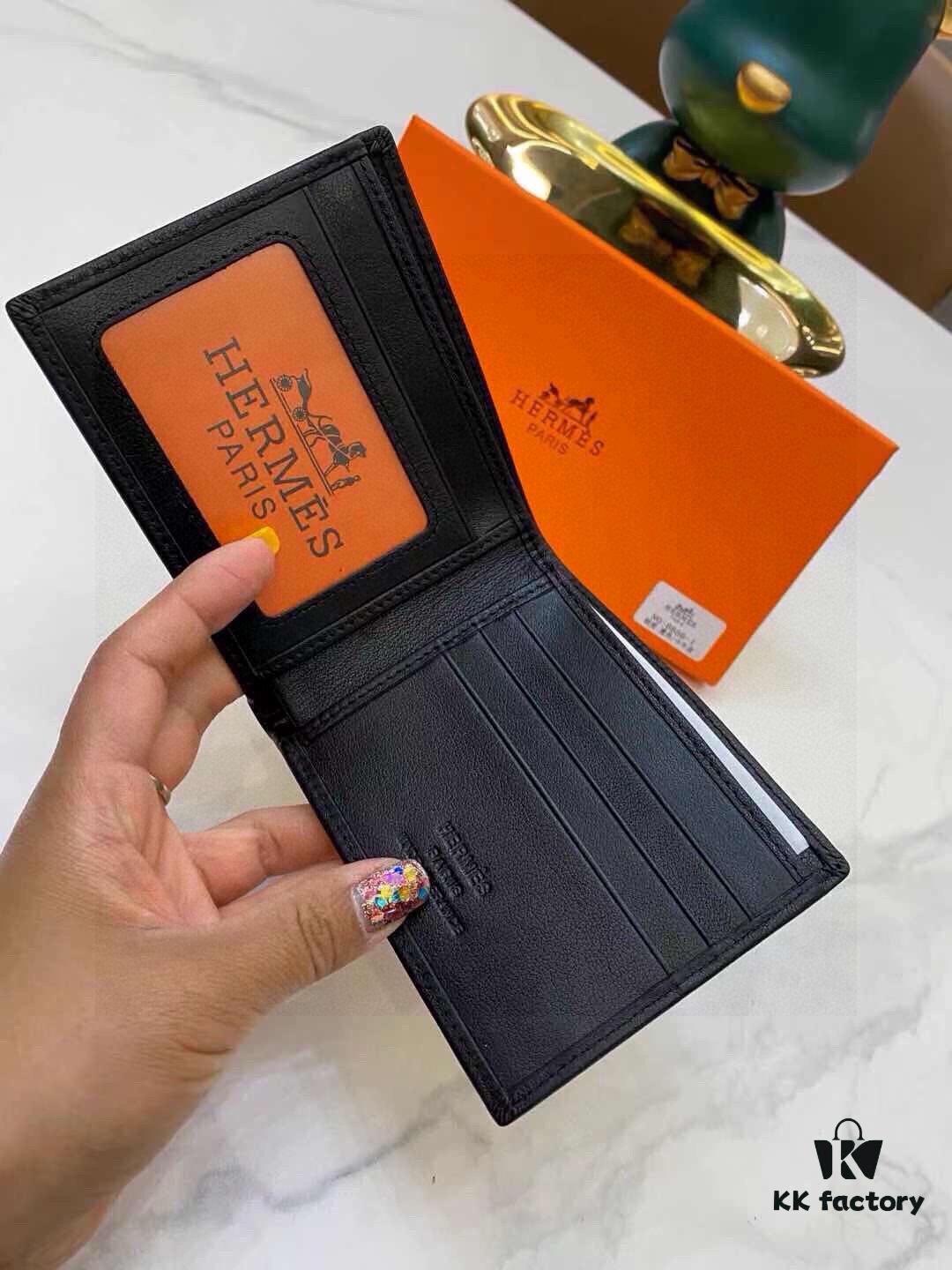 692f17585464a31cf521a757 Hermes 6656 Men's Wallet and Suit Clip, Counter Bestseller, Premium Cowhide Inside and Out, Original Quality, Excellent Craftsmanship, Long and Short Styles
