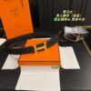 692f175b5464a31cf521a75b Hermes Men's Belt (Slide Track) - Full Metal Buckle, Genuine Cowhide Leather Belt with Gift Bag