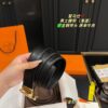 692f17605464a31cf521a766 Hermès Men's Belt (Slide Type) with Box - Full Steel Buckle, Genuine Cowhide Leather Strap